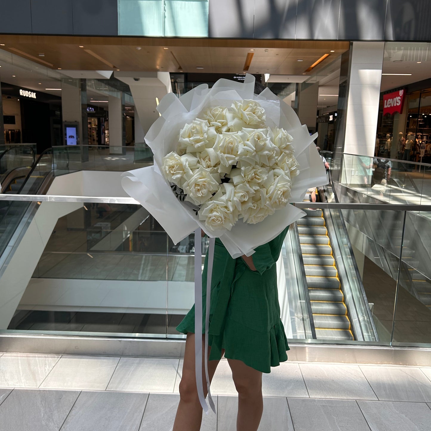 Signature White Roses