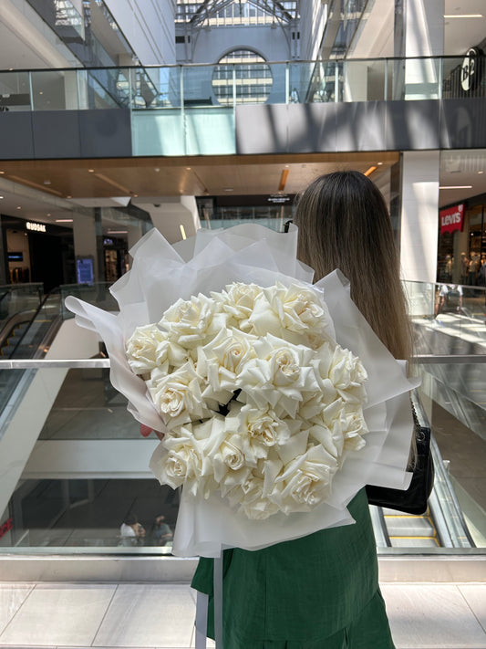 Signature White Roses