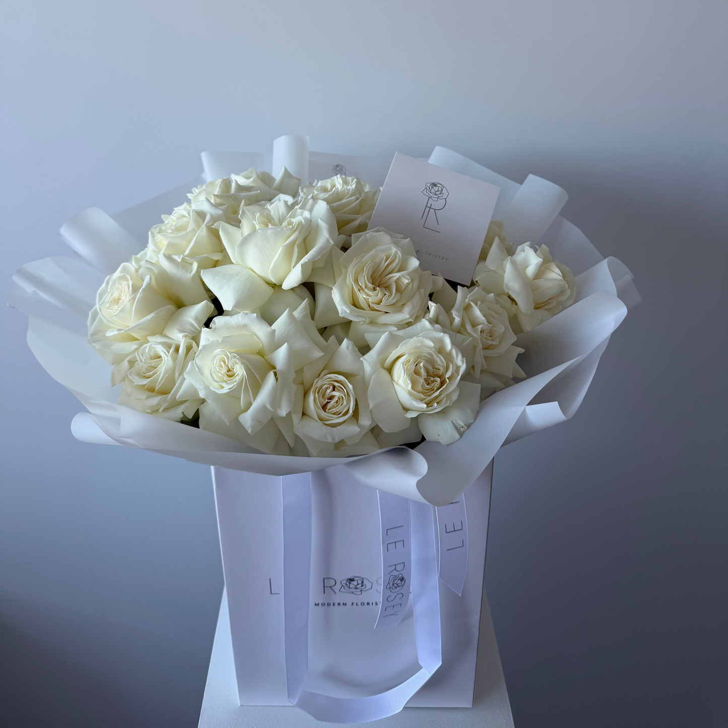 Signature White Roses