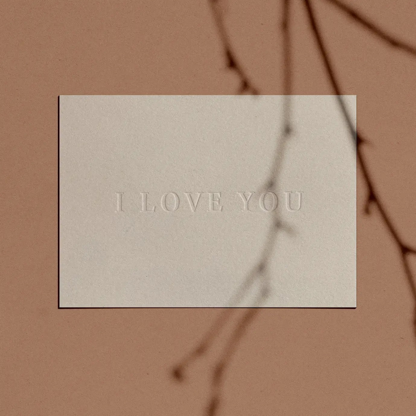 I Love You Card