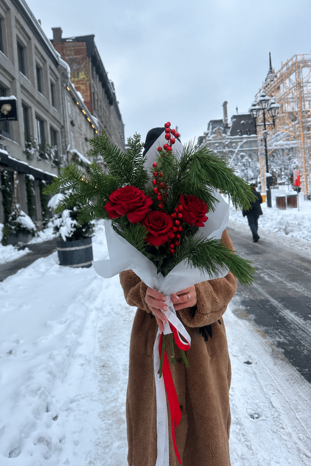 Festive Roses Bouquet