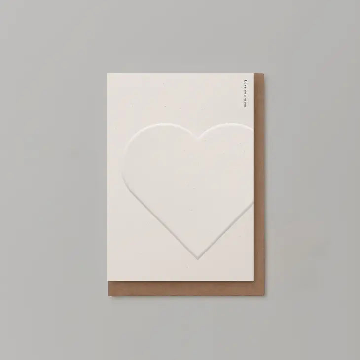 Love You Mum Card