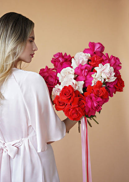Signature Red and Pink Roses
