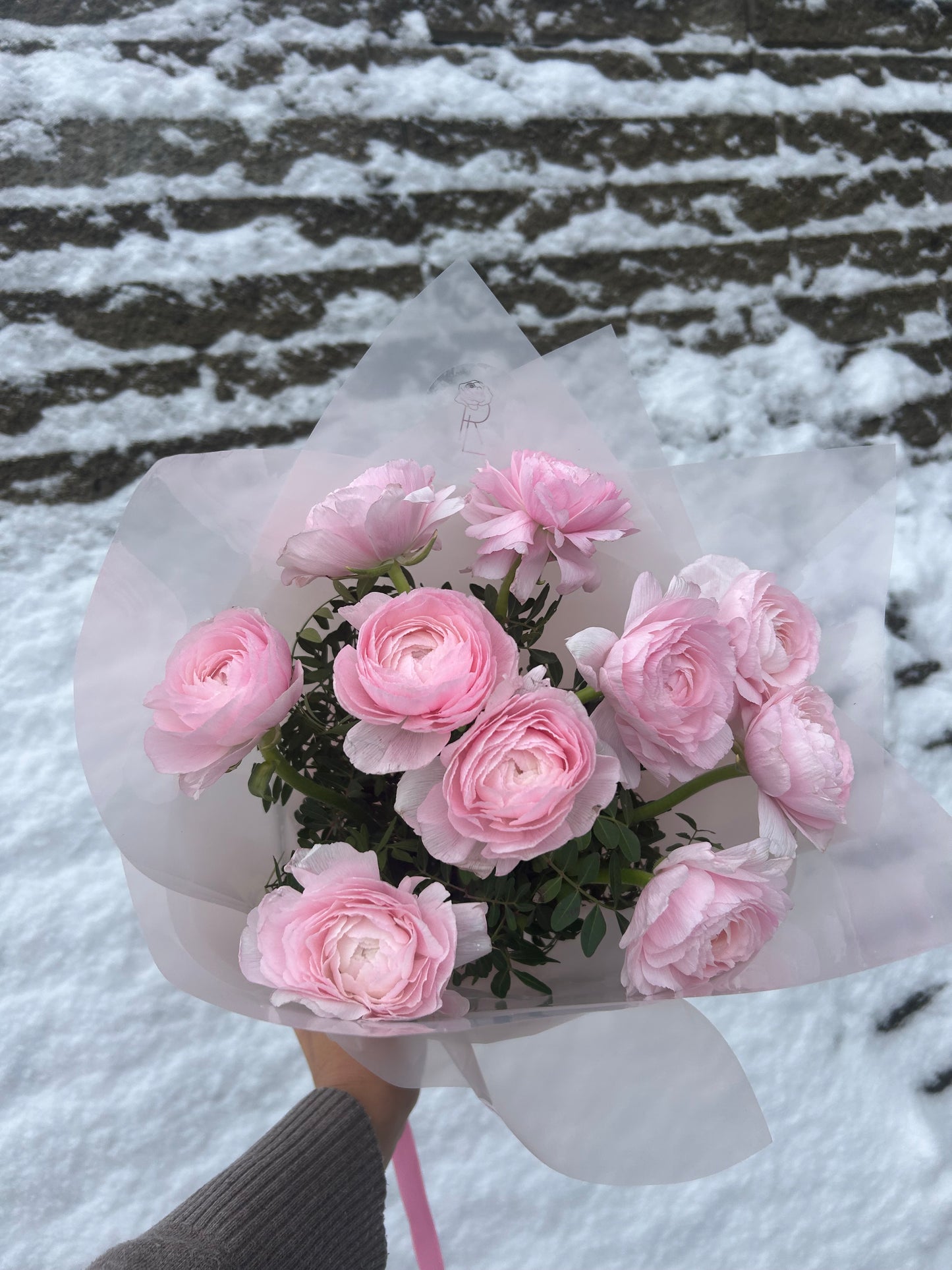 Pink Ranunculus Bouquet