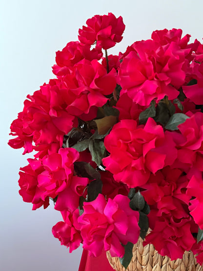 Hot Pink  Basket