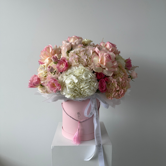 Boîte de fleurs de la passion