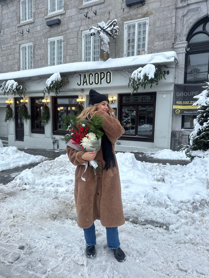 Bouquet Rouge Festif